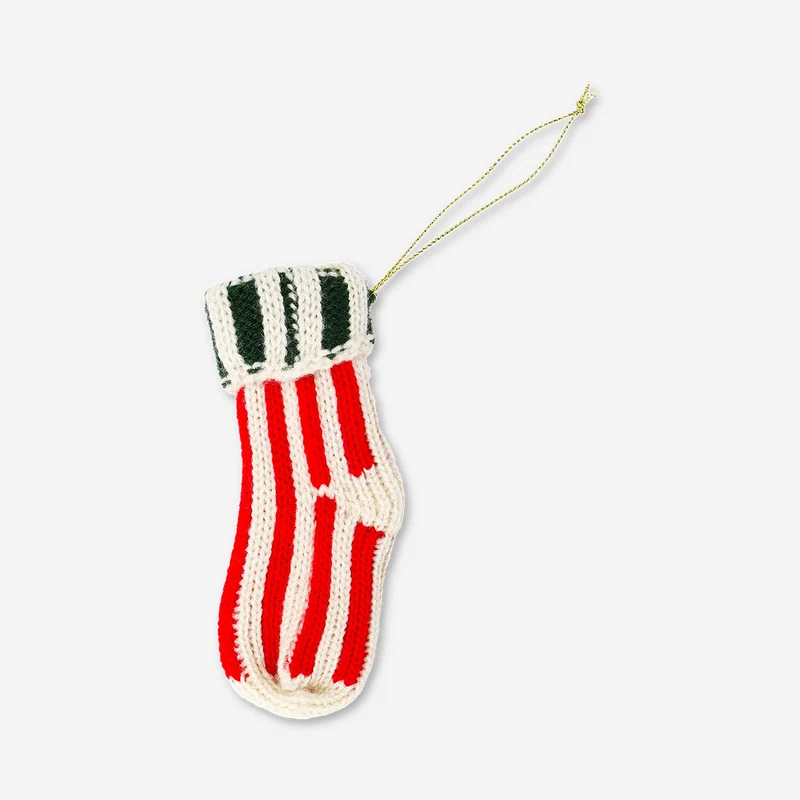 Hanging ornament - Mini stocking
