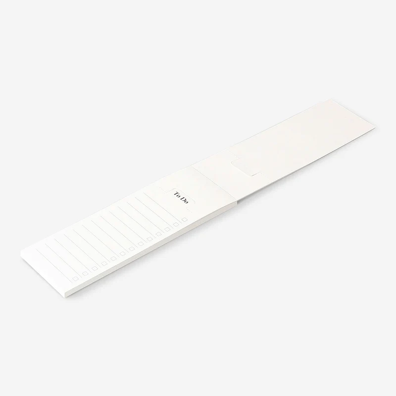 Bookmarks as paper to-do lists