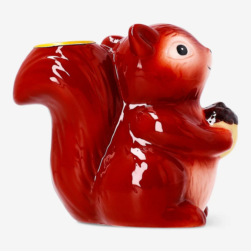 Squirrel candle holder - 11 cm