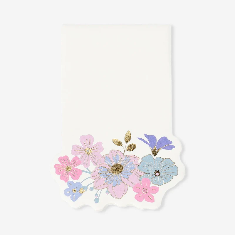 Floral sticky memos