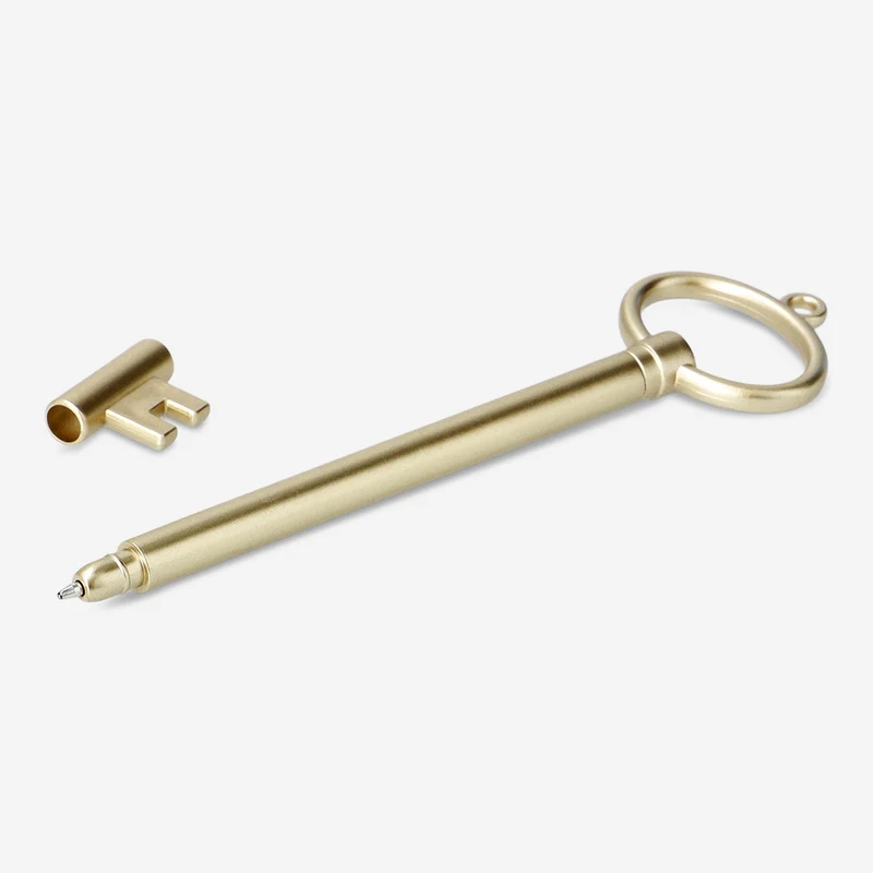 Ballpoint pen as key