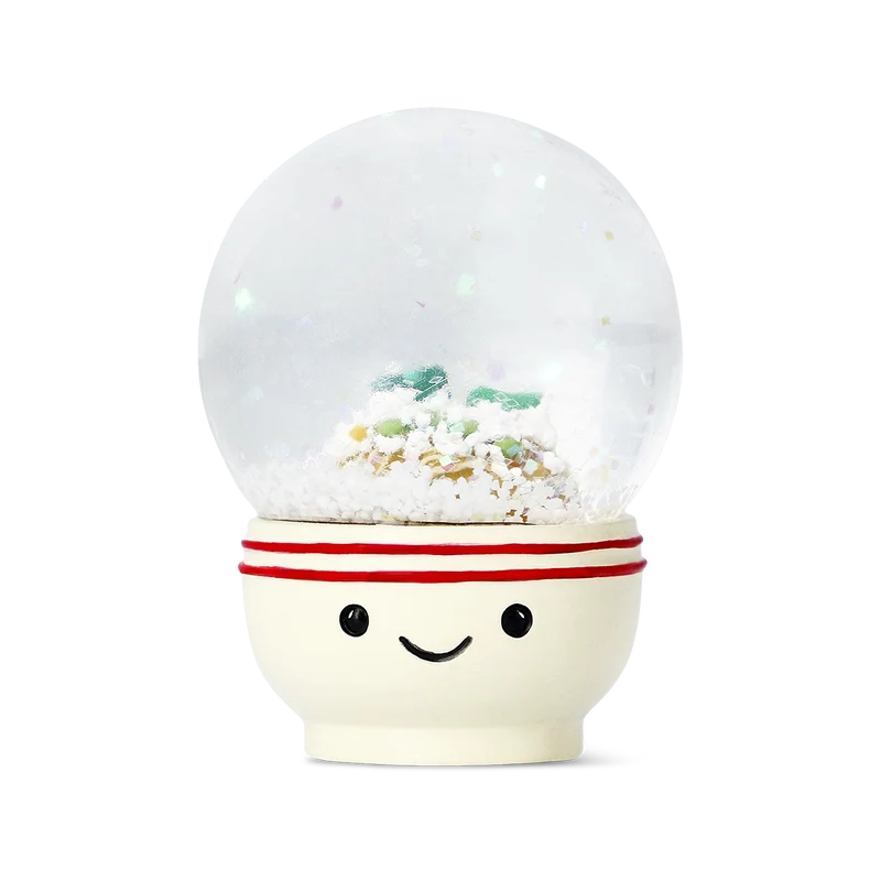 Snowglobe with fortune cookie
