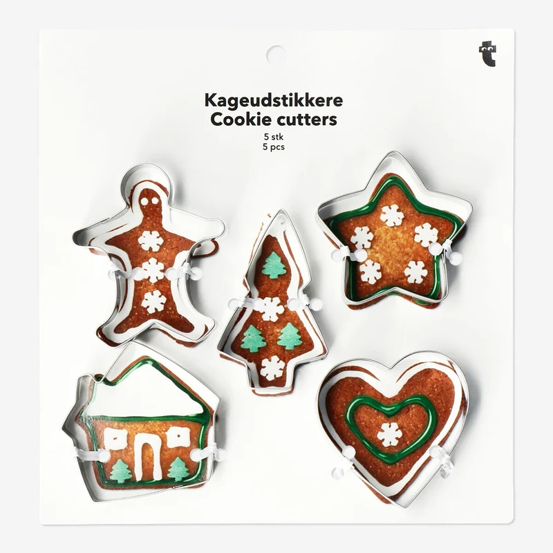 Cookie cutters - 5 pcs