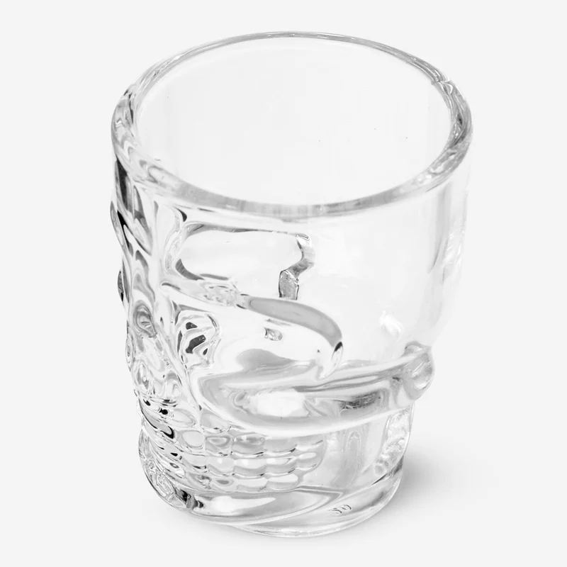 Skull shaped shot glass - 40 ml