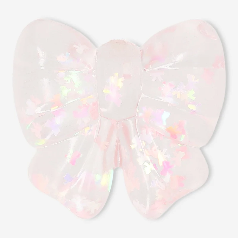 Press me toy - Pink fidget bow
