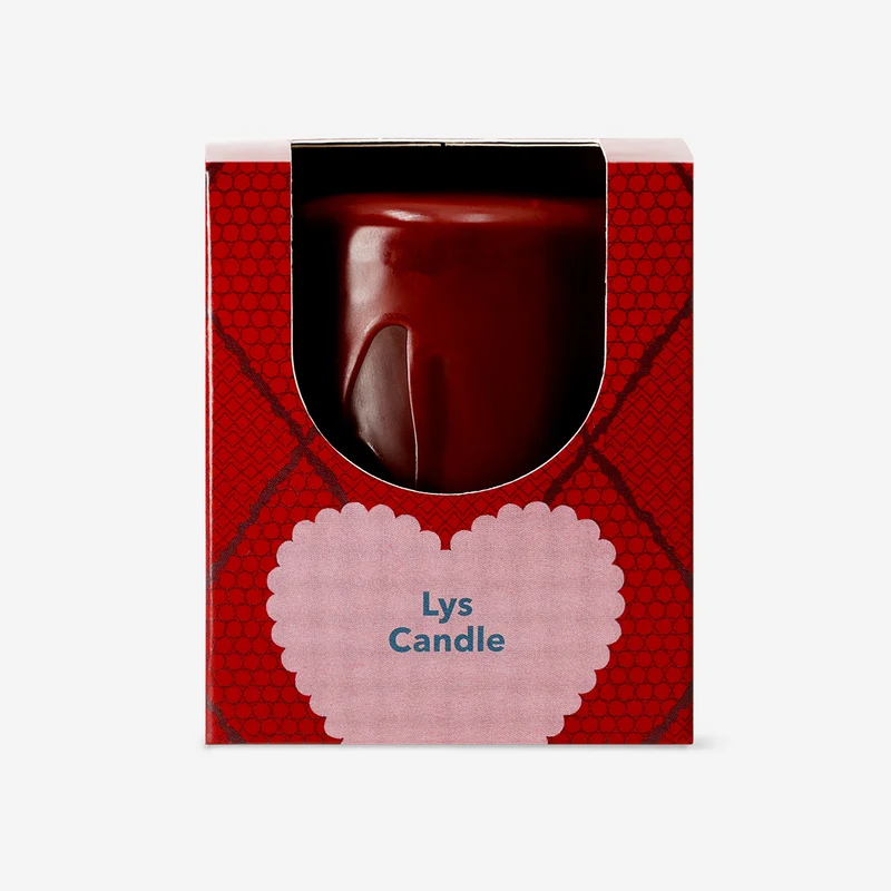 Bleeding pillar candle - 8 cm