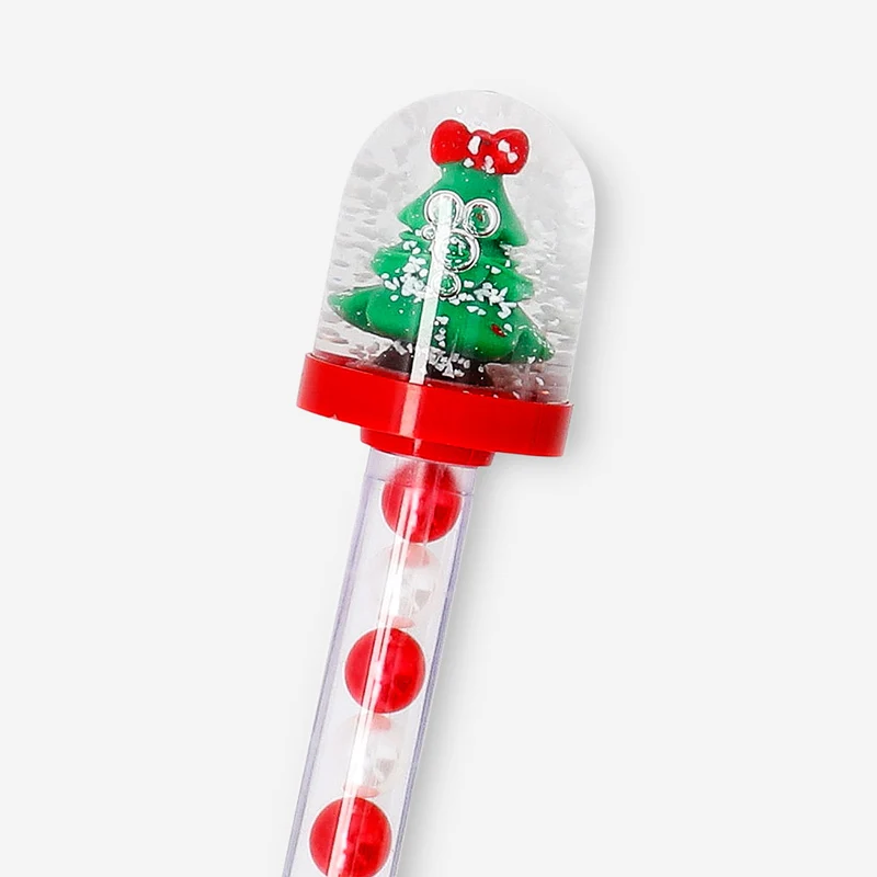 Ballpoint pen - Christmas tree in snowglobe