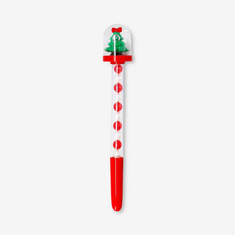 Ballpoint pen - Christmas tree in snowglobe