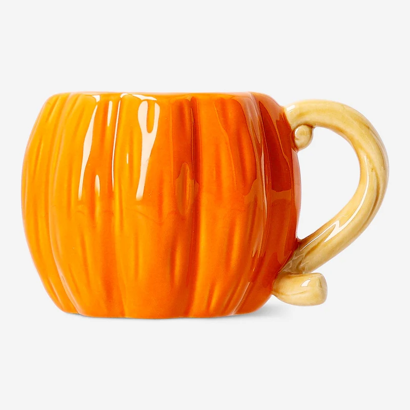 Mug with embossed sunflowers - 300 ml