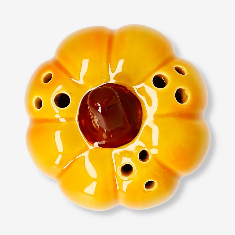 Luminous pumpkin with LED light