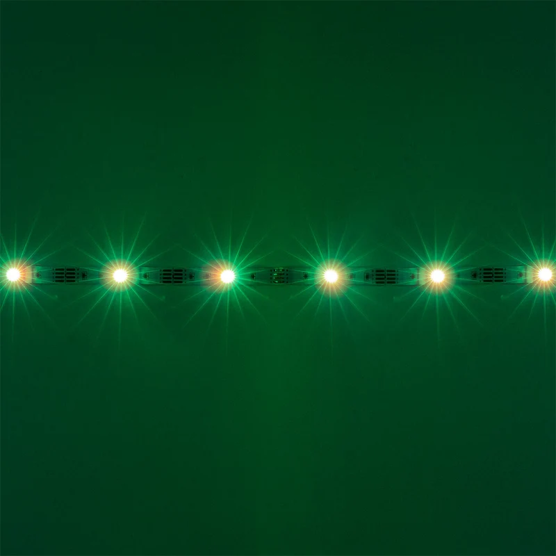 Sound reacting LED strip