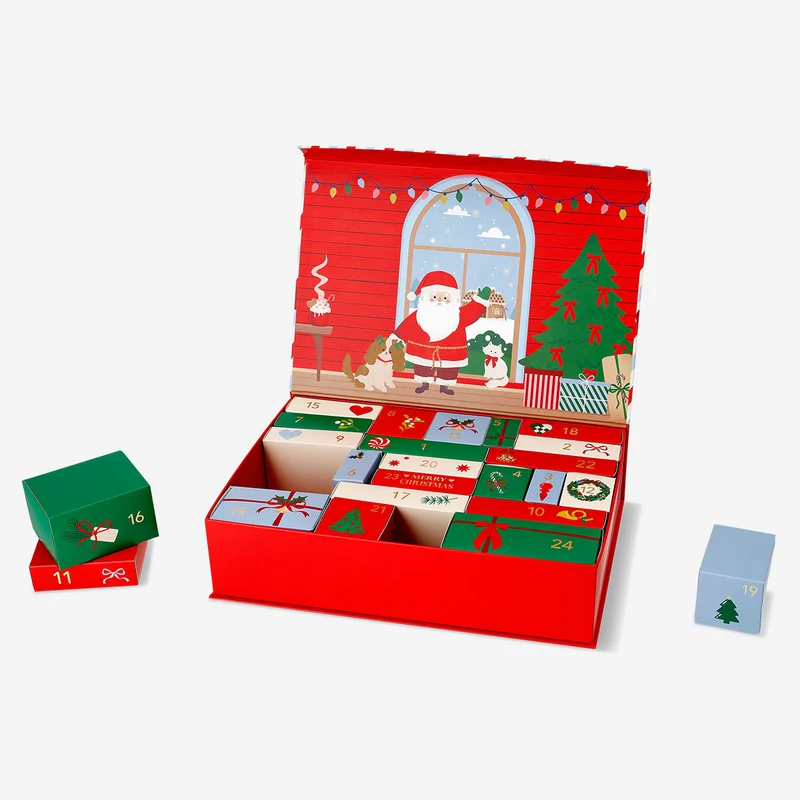 Advent calendar gift box to fill with 24 gifts