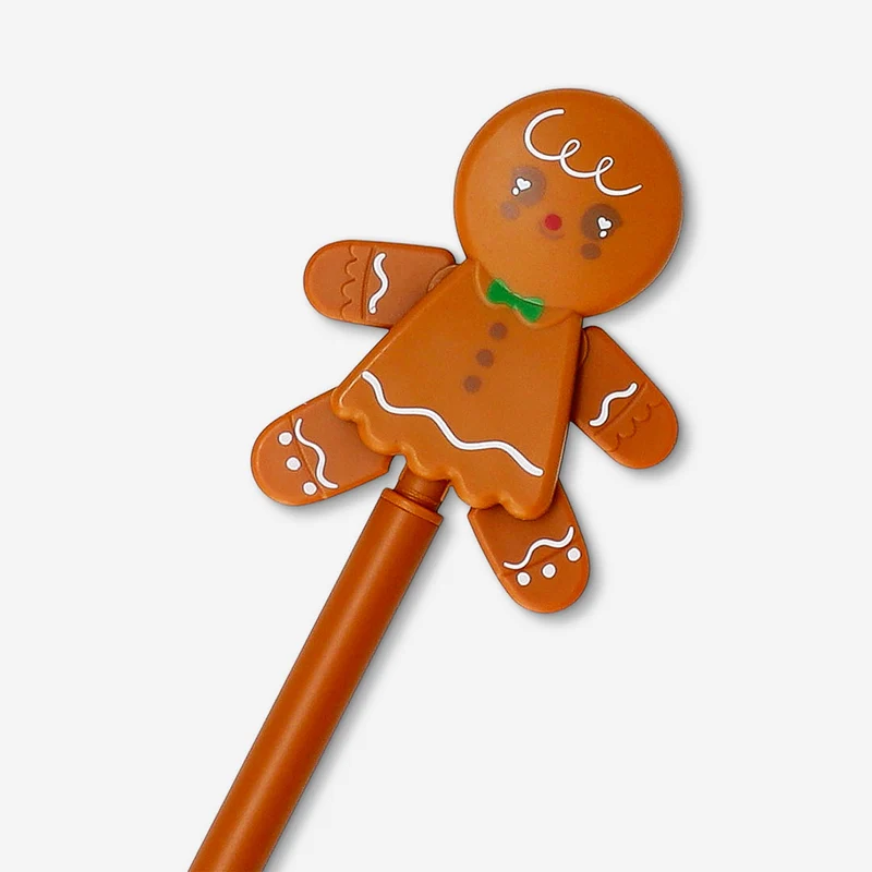 Ballpoint pen - Jumping gingerbread man