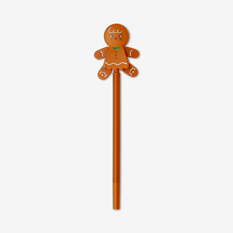 Ballpoint pen - Jumping gingerbread man