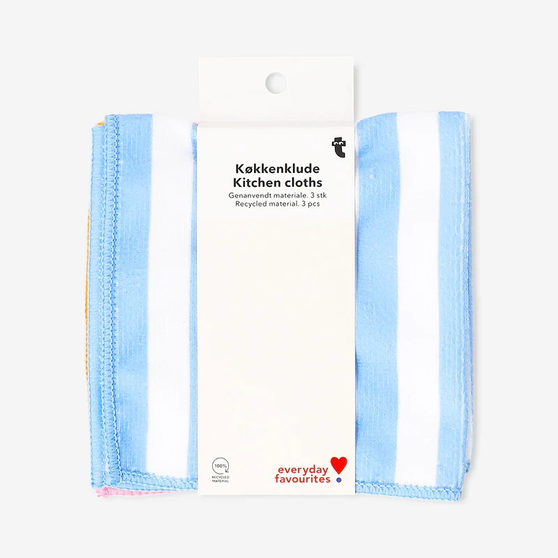 Microfiber kitchen cloths - 3 pcs