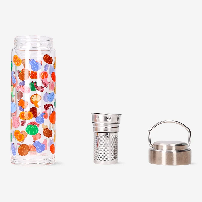 Drinking bottle with tea infuser - 300 ml