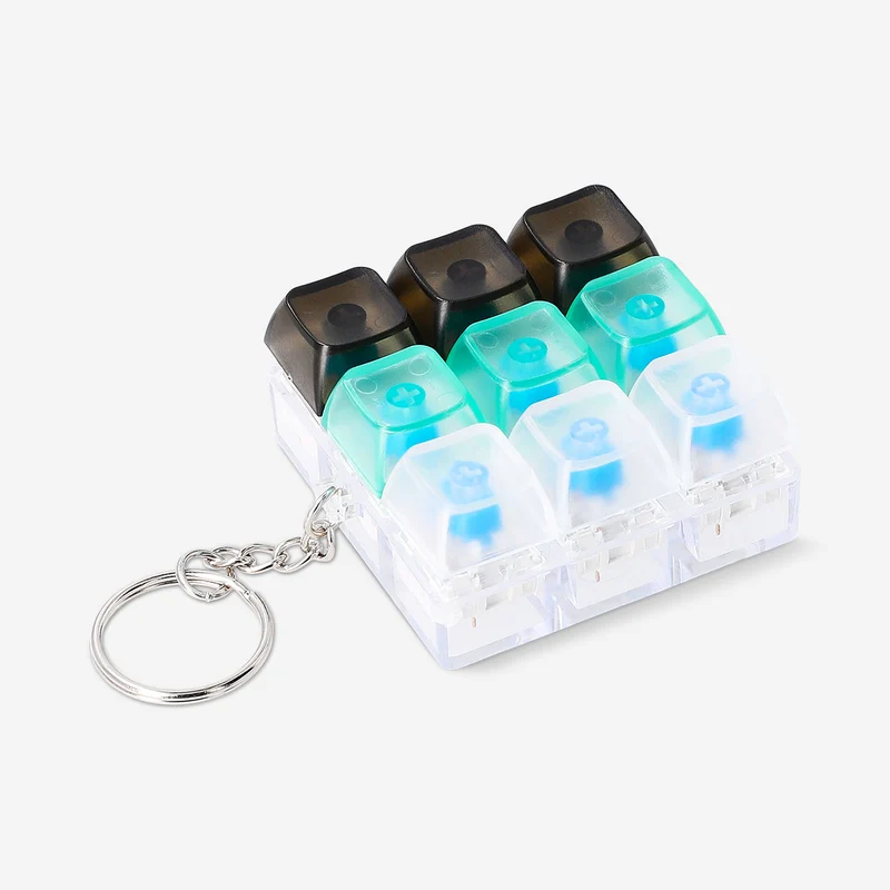 Keyring - Transparent clicking toy