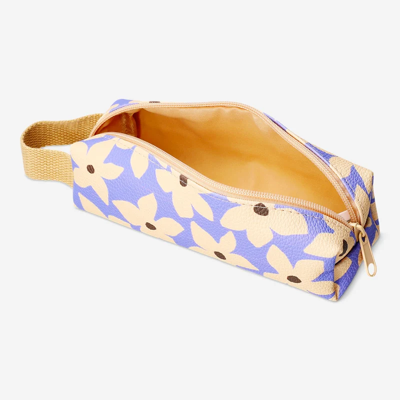 Floral pencil case