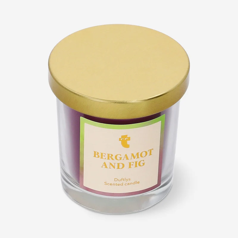 Scented candle - Bergamot and fig fragrance
