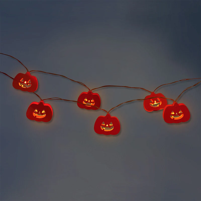 String lights - Halloween pumpkins