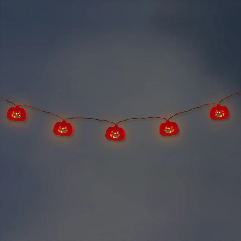 String lights - Halloween pumpkins