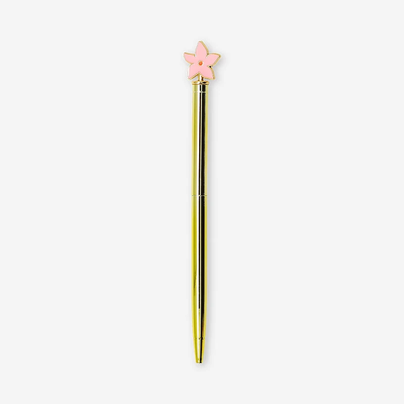Ballpoint pen - Pink flower