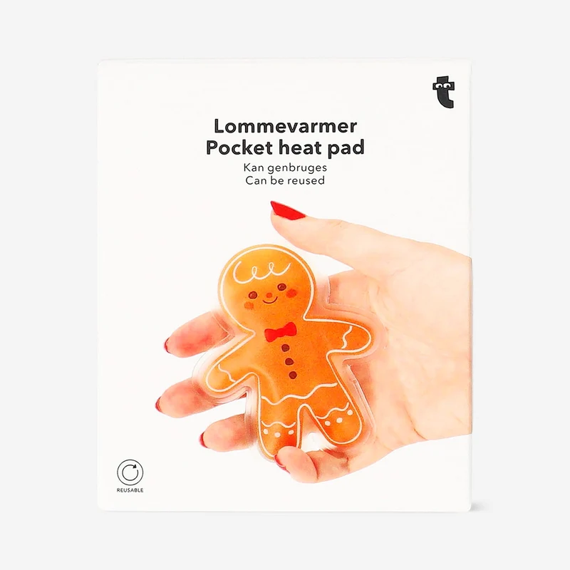 Pocket heat pad - Gingerbread man
