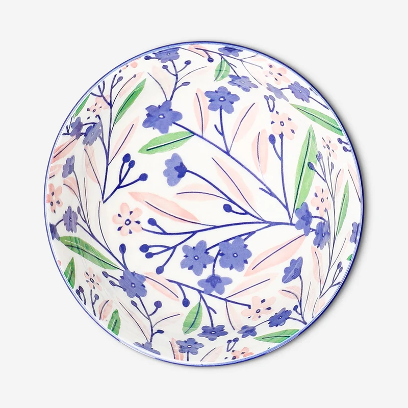 Bowl with flowers - 14 cm
