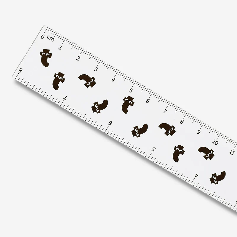 Transparent ruler - 20 cm