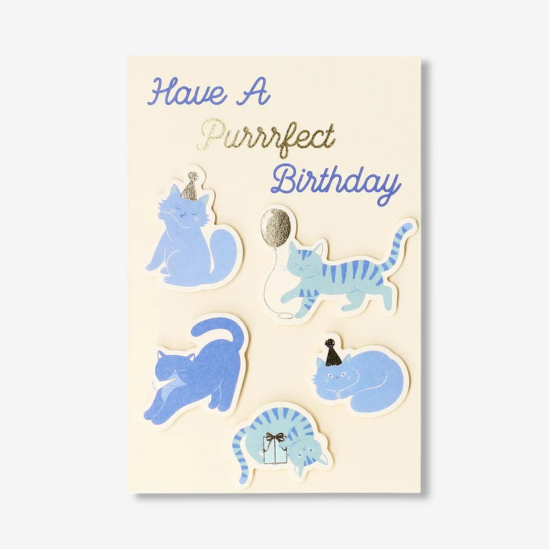 Birthday card - Birthday cats