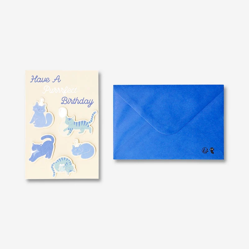 Birthday card - Birthday cats