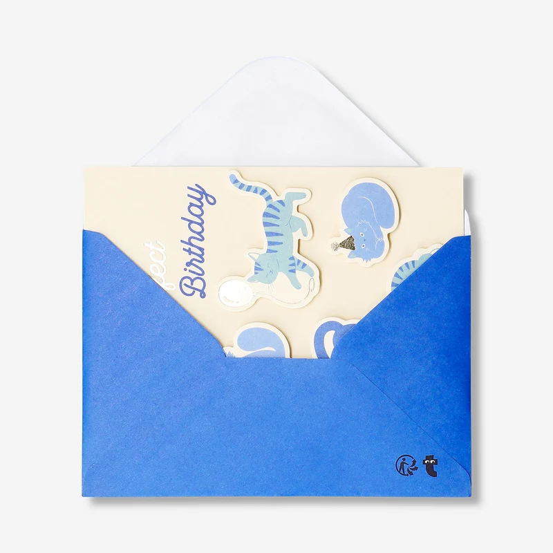 Birthday card - Birthday cats