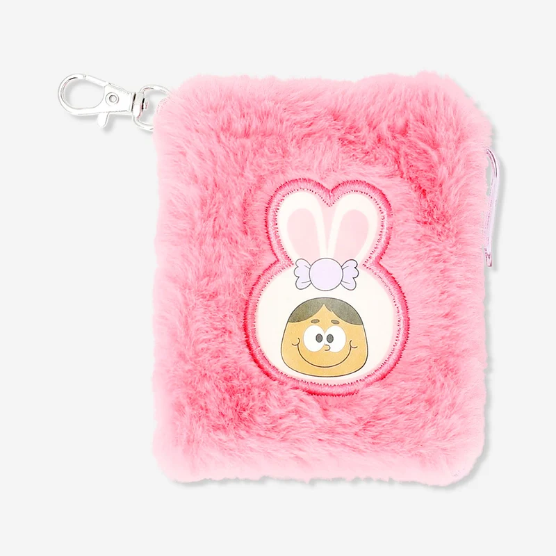 Notebook with keyring - Candy monster motif