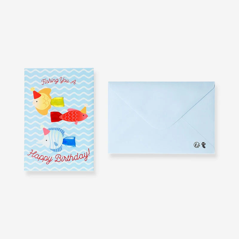 Birthday card - Birthday fish