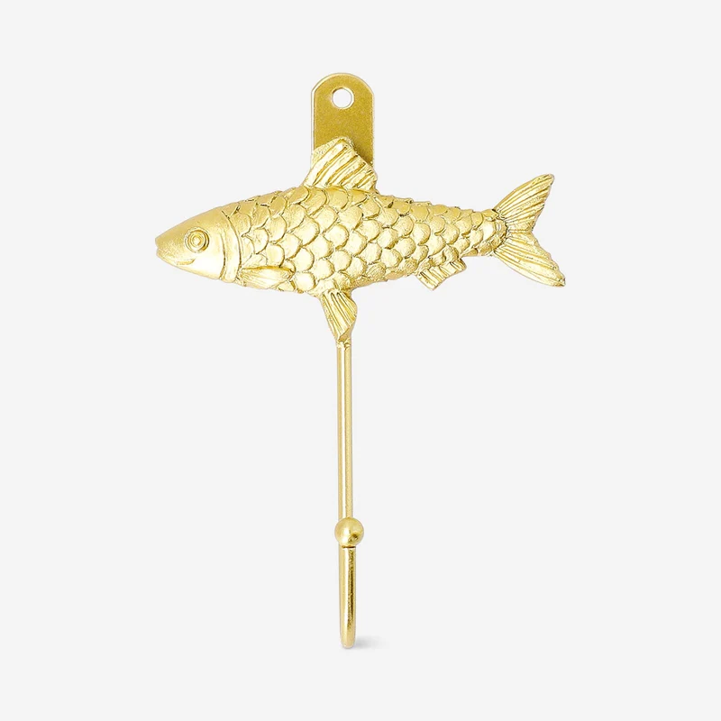 Gold fish wall hook