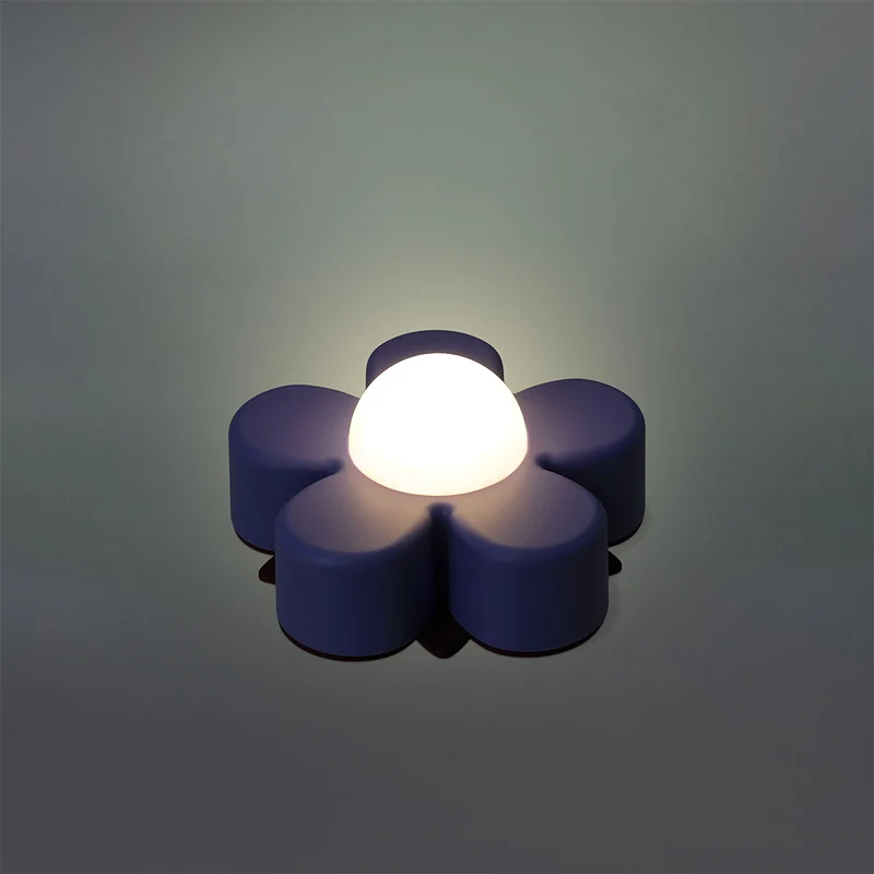 Cosy lamp - Purple flower