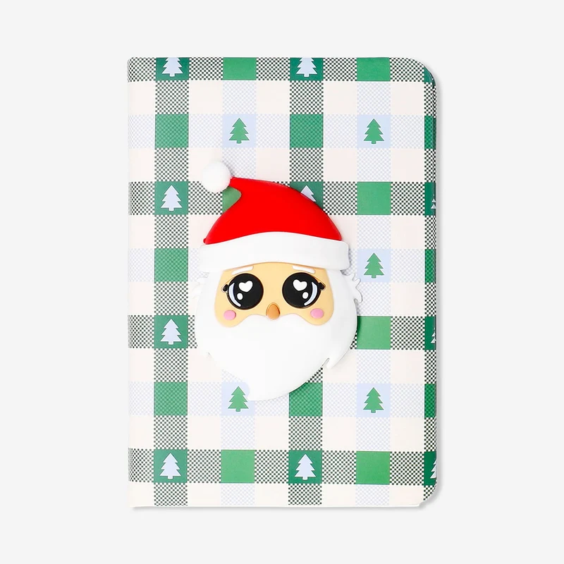 Notebook with Santa