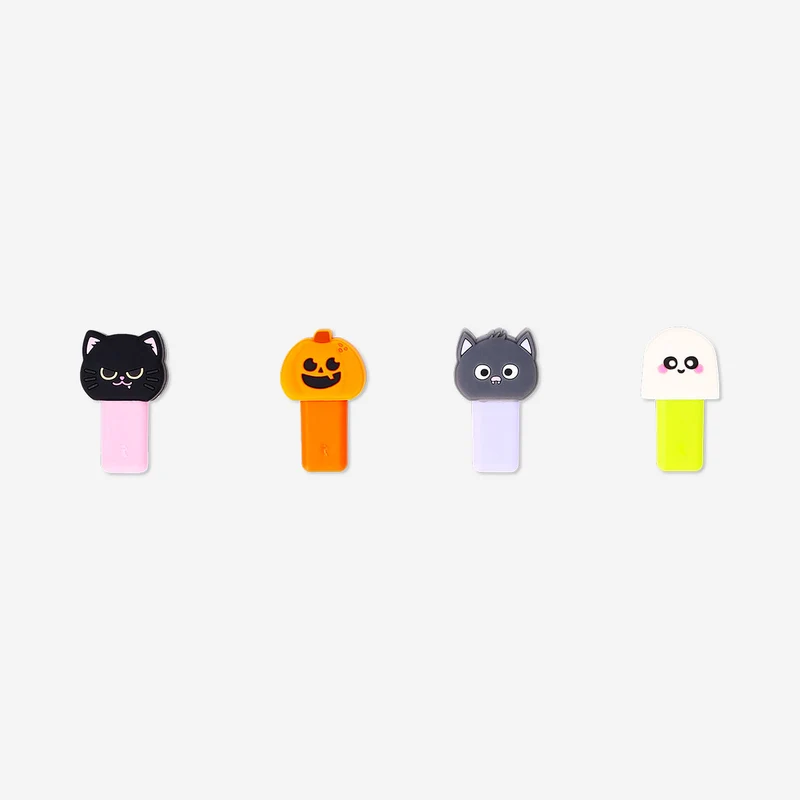Halloween themed highlighters - 4 pcs