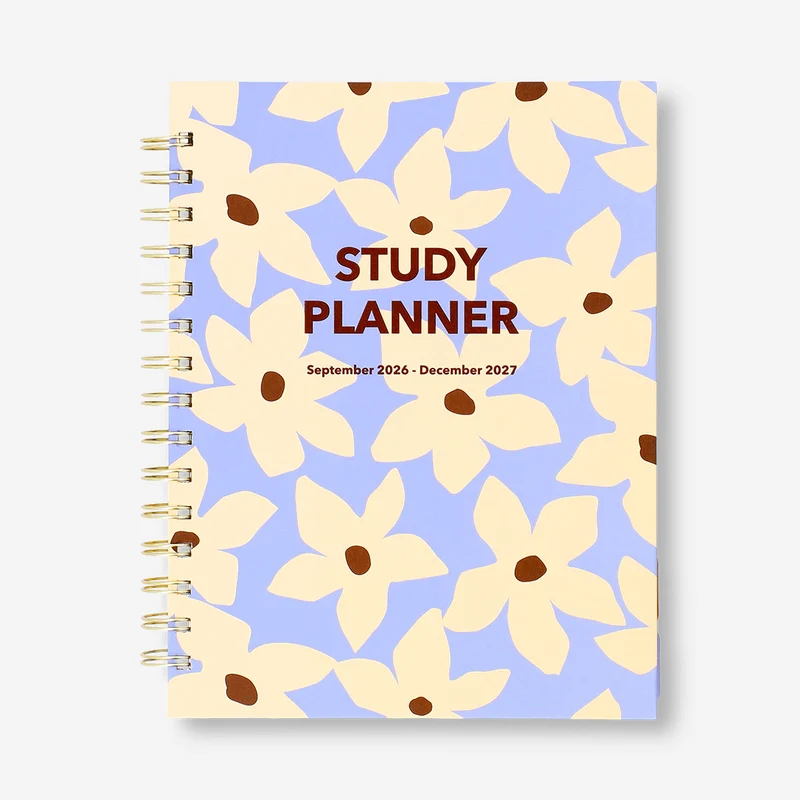 Floral study planner 2027 - English