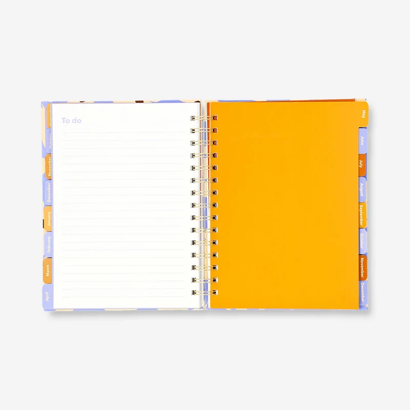 Floral study planner 2027 - English
