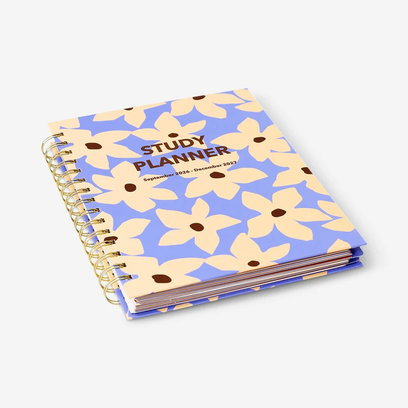 Floral study planner 2027 - English