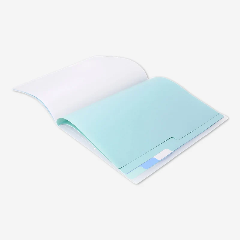 A4 document folder with index