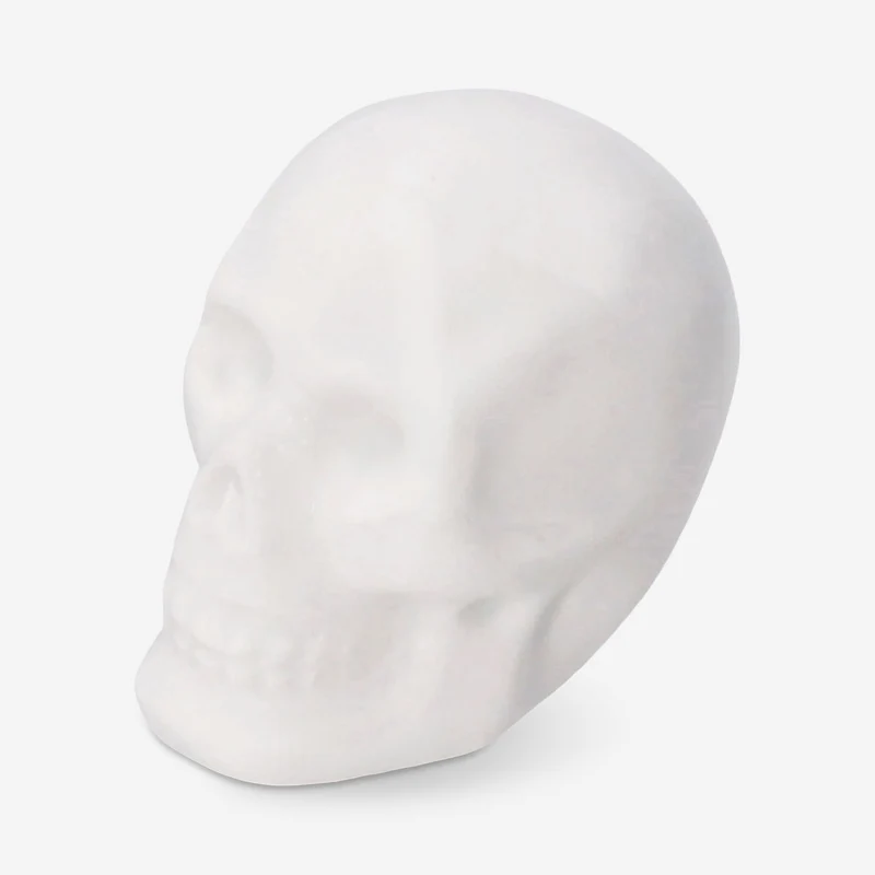 White decorative skull