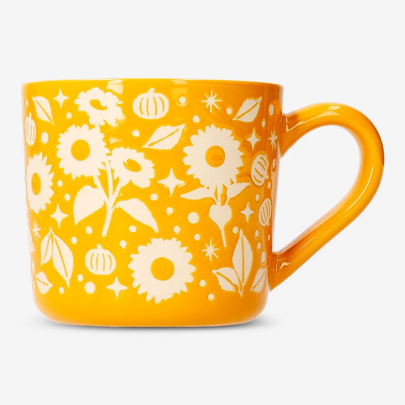 Mug with autumnal print - 450 ml