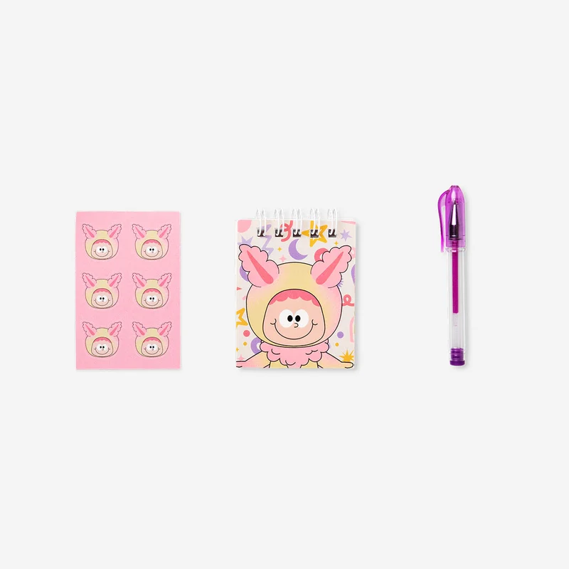 Stationery kit - Candy monster pouch
