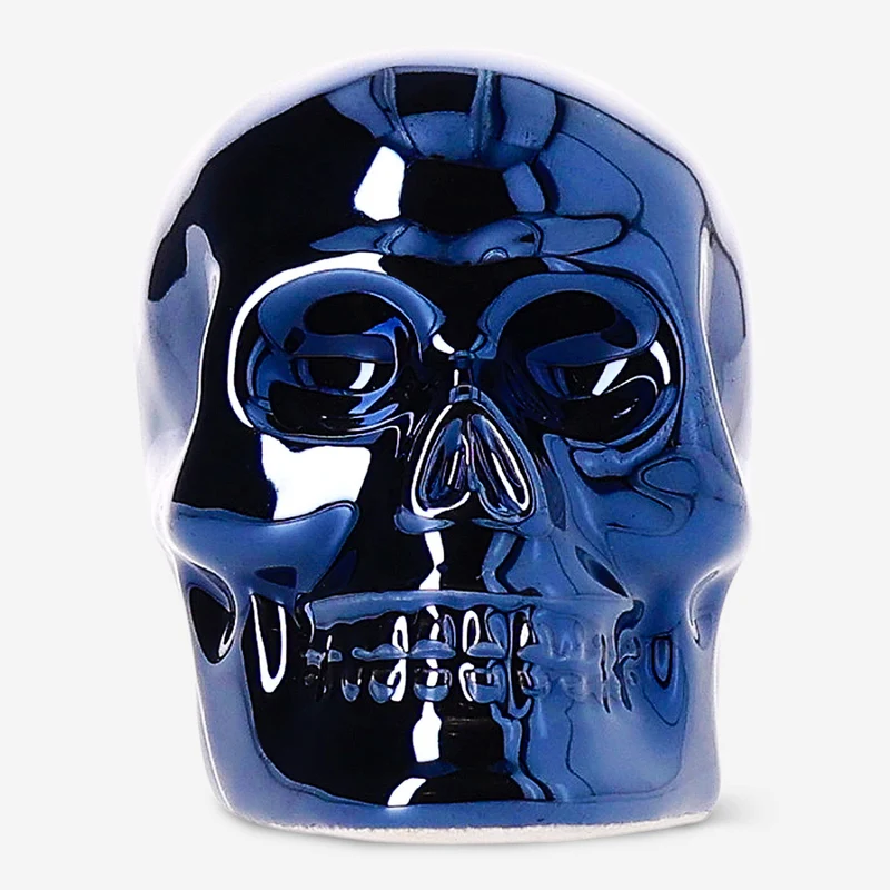 Decorative black skull