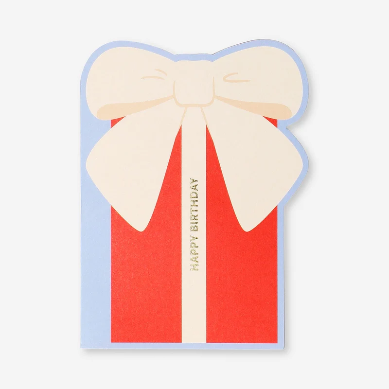 Birthday card - Pop-up gift
