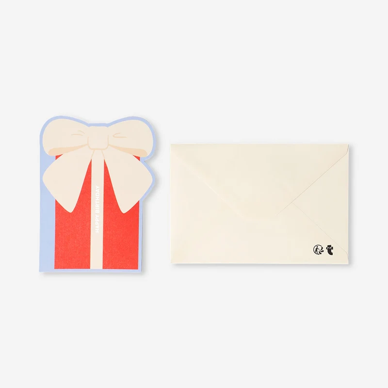 Birthday card - Pop-up gift