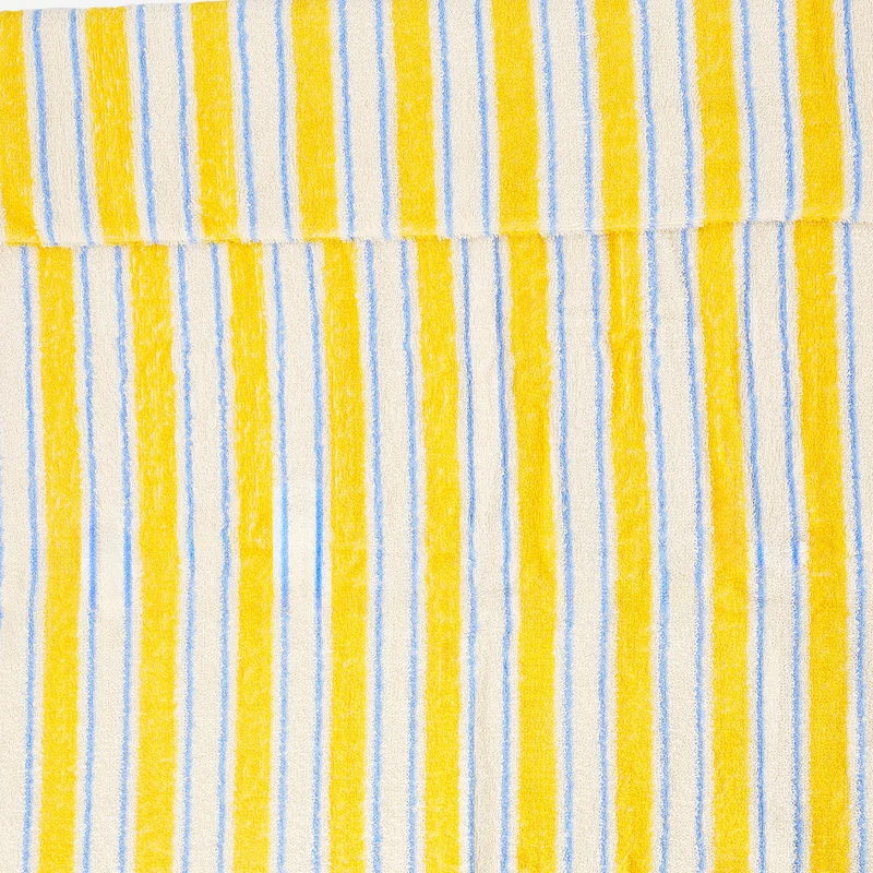 Yellow striped towel - 70x120 cm