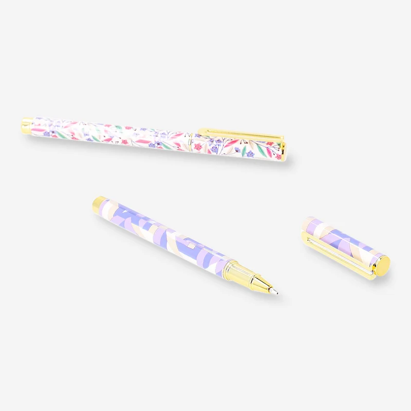 Ballpoint pens with fun prints - 2 pcs